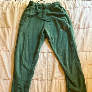 Adidas Joggers, green size xs